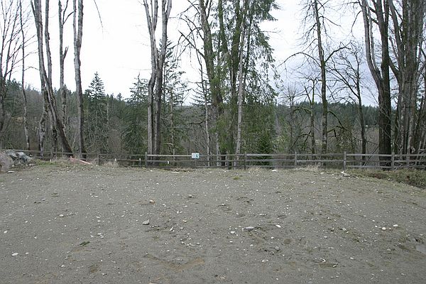 Back yard and nature preserve
